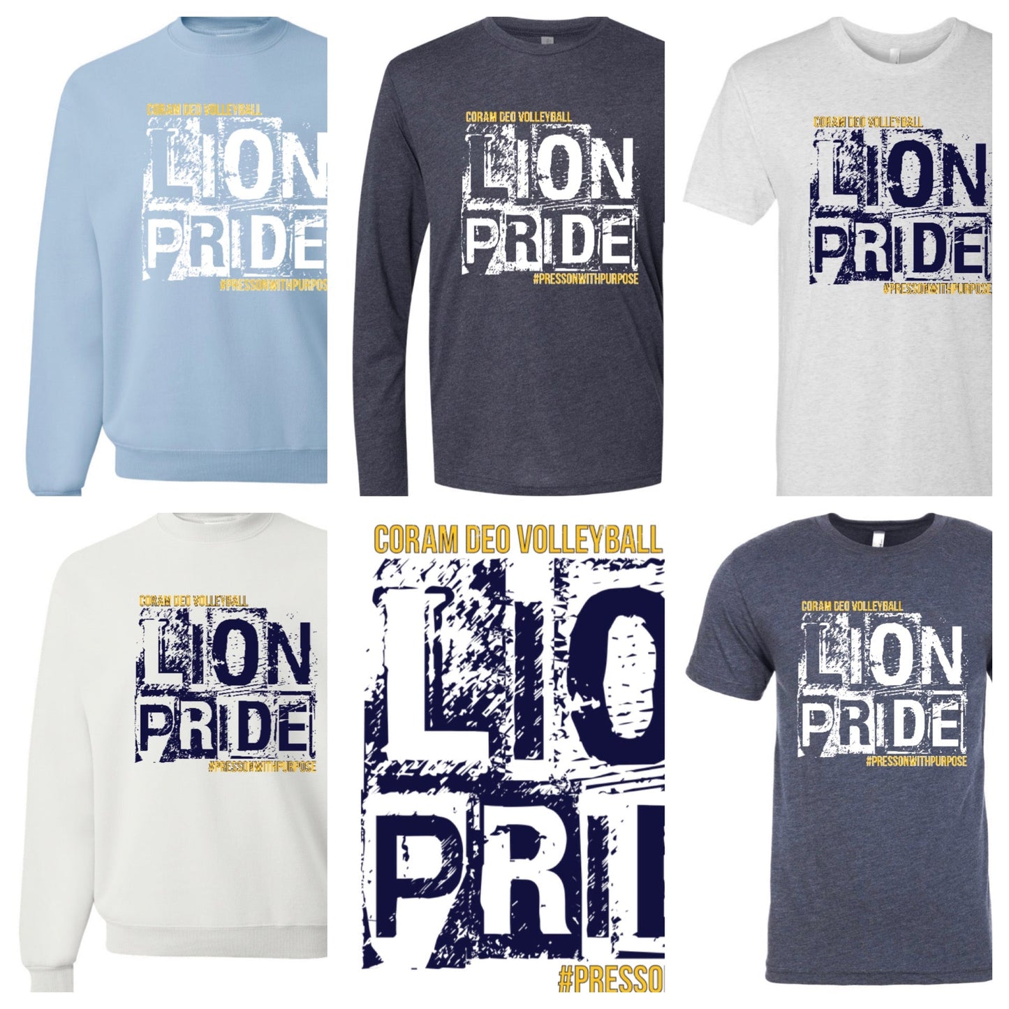 FINAL FEW CDA Volleyball '23 - Vintage Navy Long Sleeve