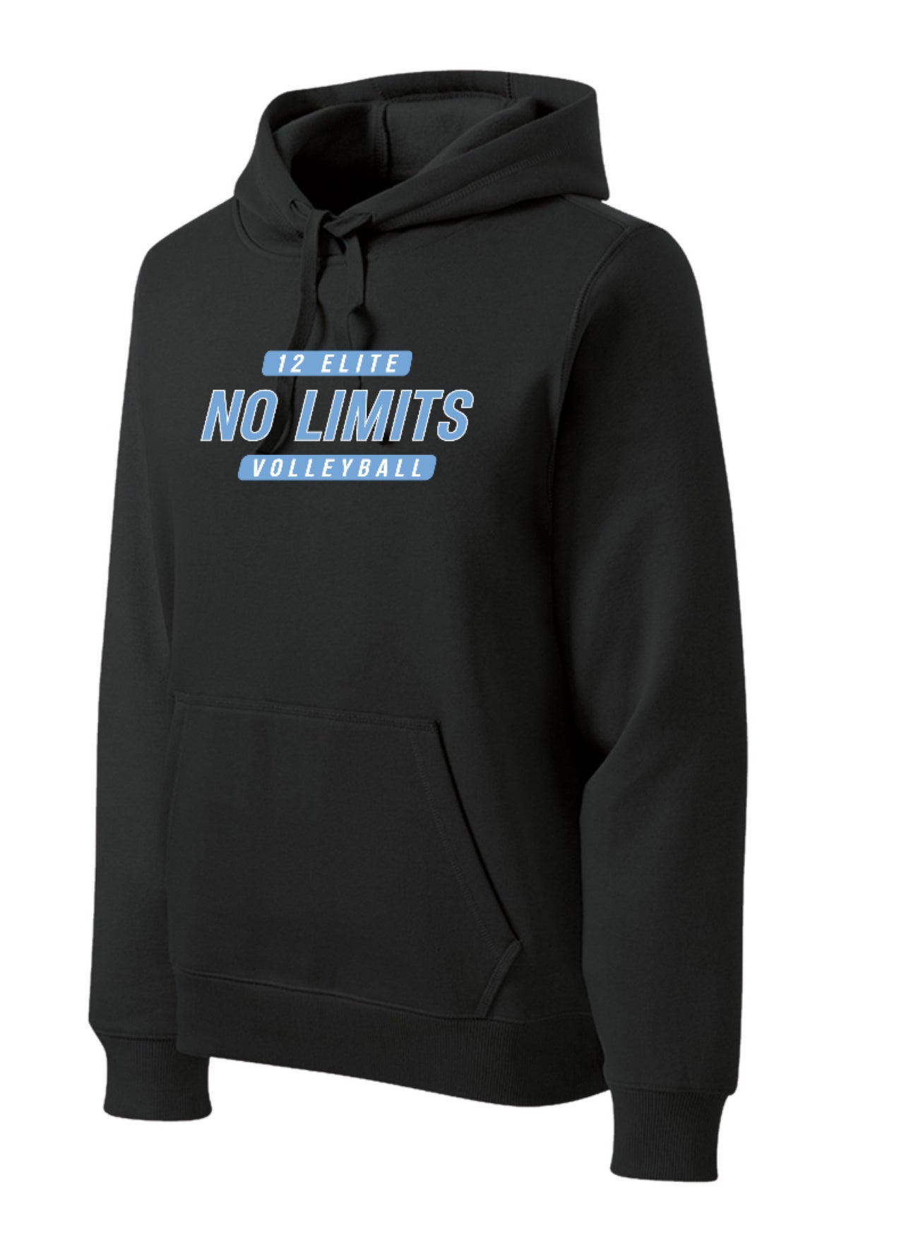 NOLIMITS12Elite Sport-Tek Performance Hoodie Sweatshirt - Black