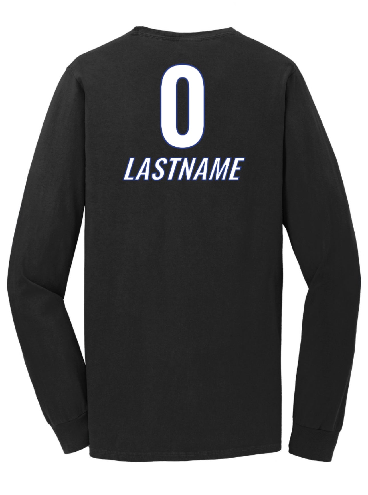 SKYLINE17royal Port & Co Beach Wash Garment-Dyed Long Sleeve - Black