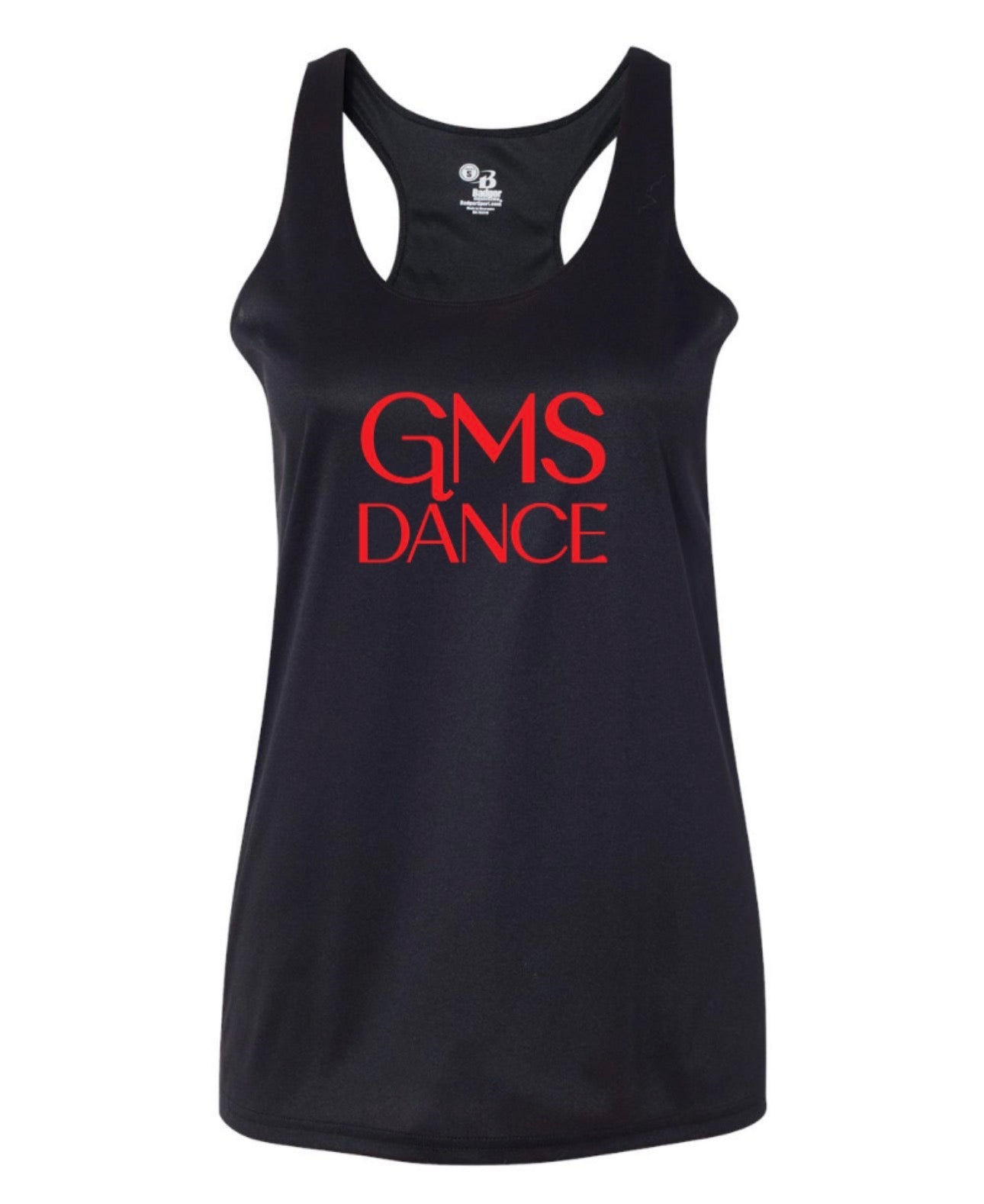 FINAL FEW - GMS Dance Practice Tank - Youth + Adult - Black