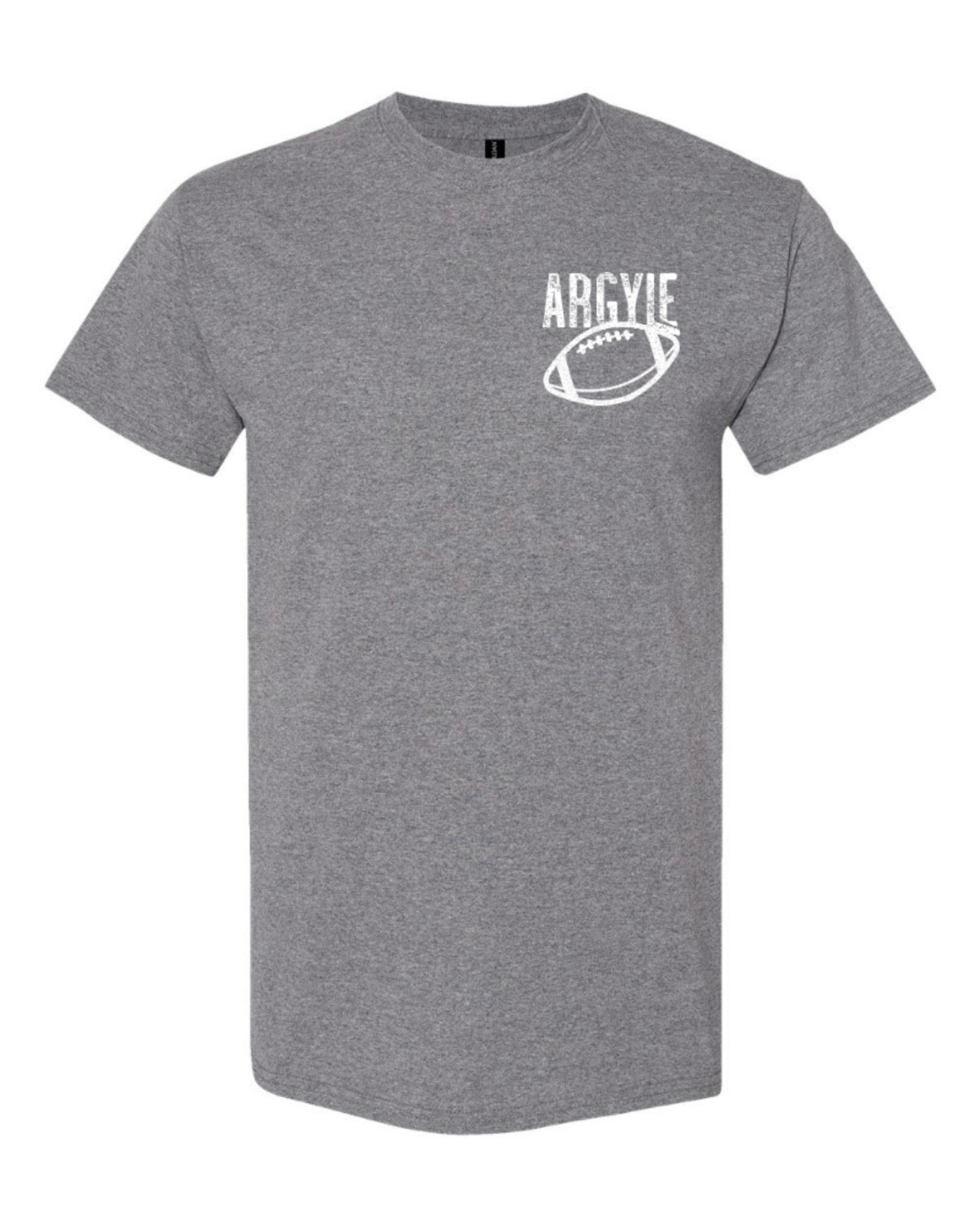 Talonettes FOOTBALL - Gildan 100% Cotton Short Sleeve Tee - ADULT - Graphite Heather