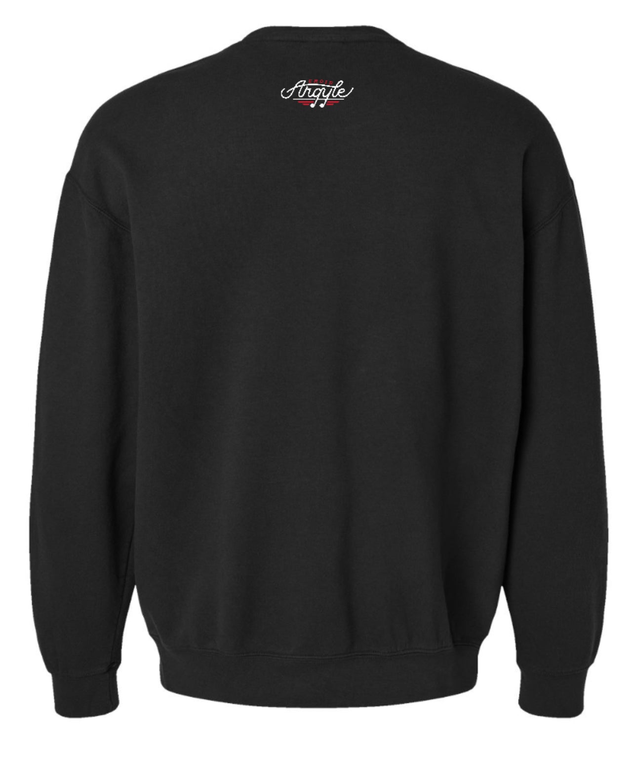 Argyle Middle School Choir - Comfort Colors Crewneck Sweatshirt - Black