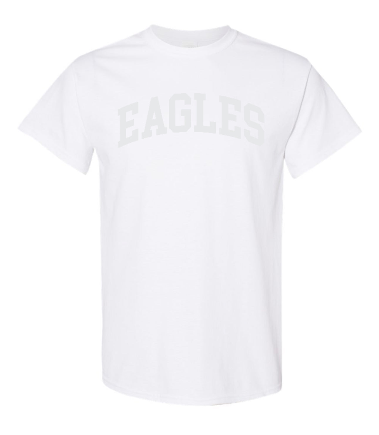 ArgyleCheer White Night Spirit Short Sleeve Mid-Length Crop - Ladies - PUFF White
