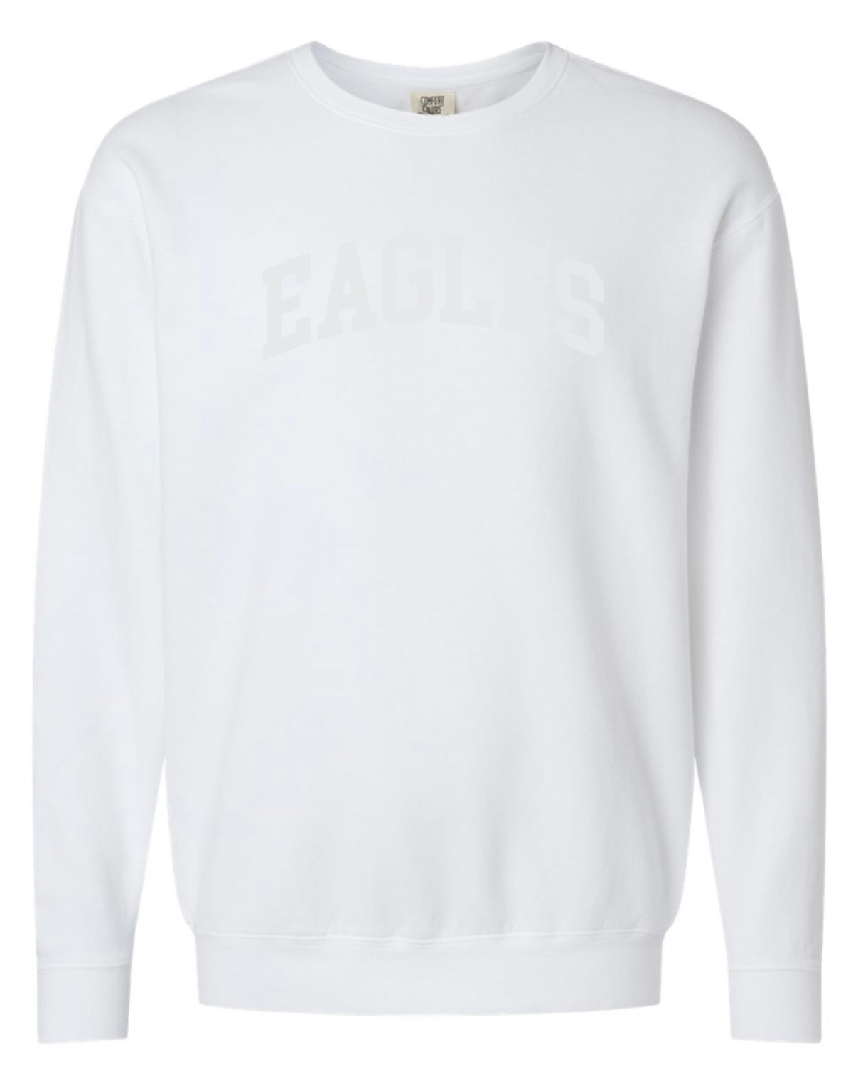 ArgyleCheer White Night Spirit Short Sleeve Mid-Length Crop - Ladies - PUFF White