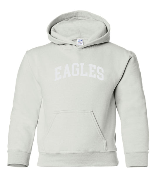 FINAL FEW - ArgyleCheer White Night Spirit Hoodie Sweatshirt - Youth - PUFF White
