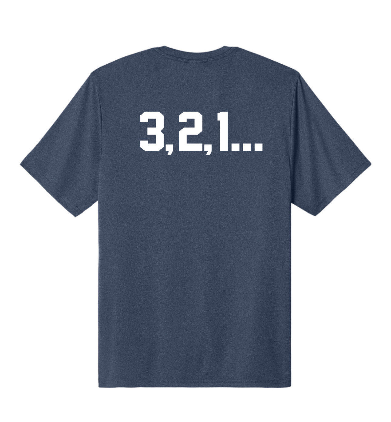 EXTRAS - 2025 WNN Performance Short Sleeve - Port & Company - True Navy Heather