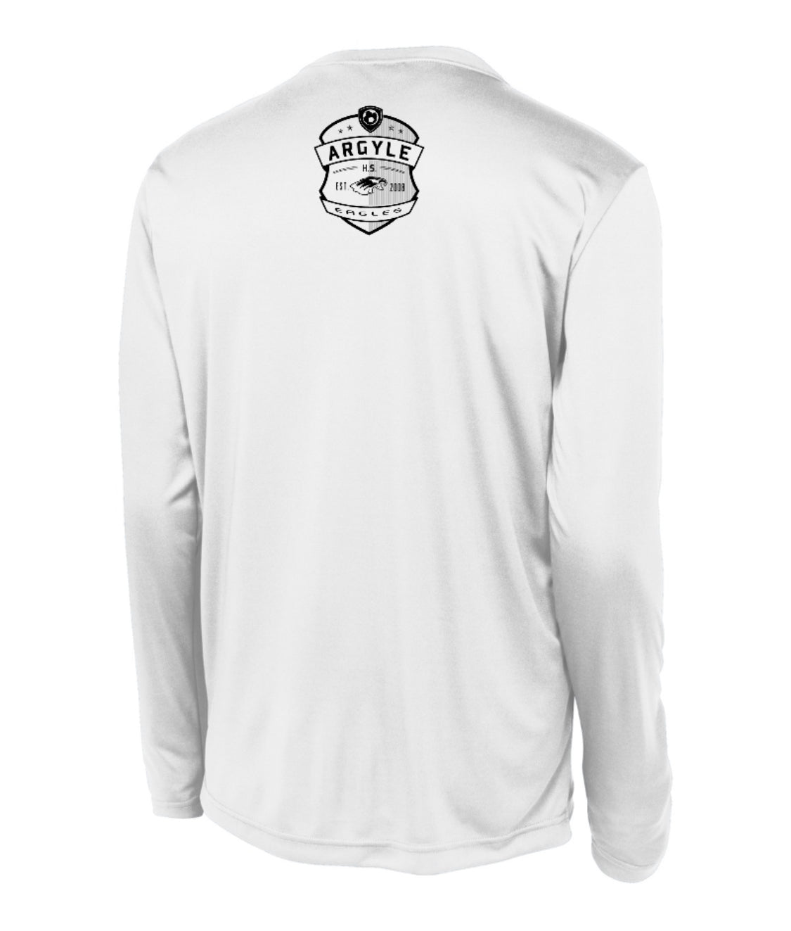 FINAL FEW - Youth & Adult - English Football Practice Performance Long Sleeve - White