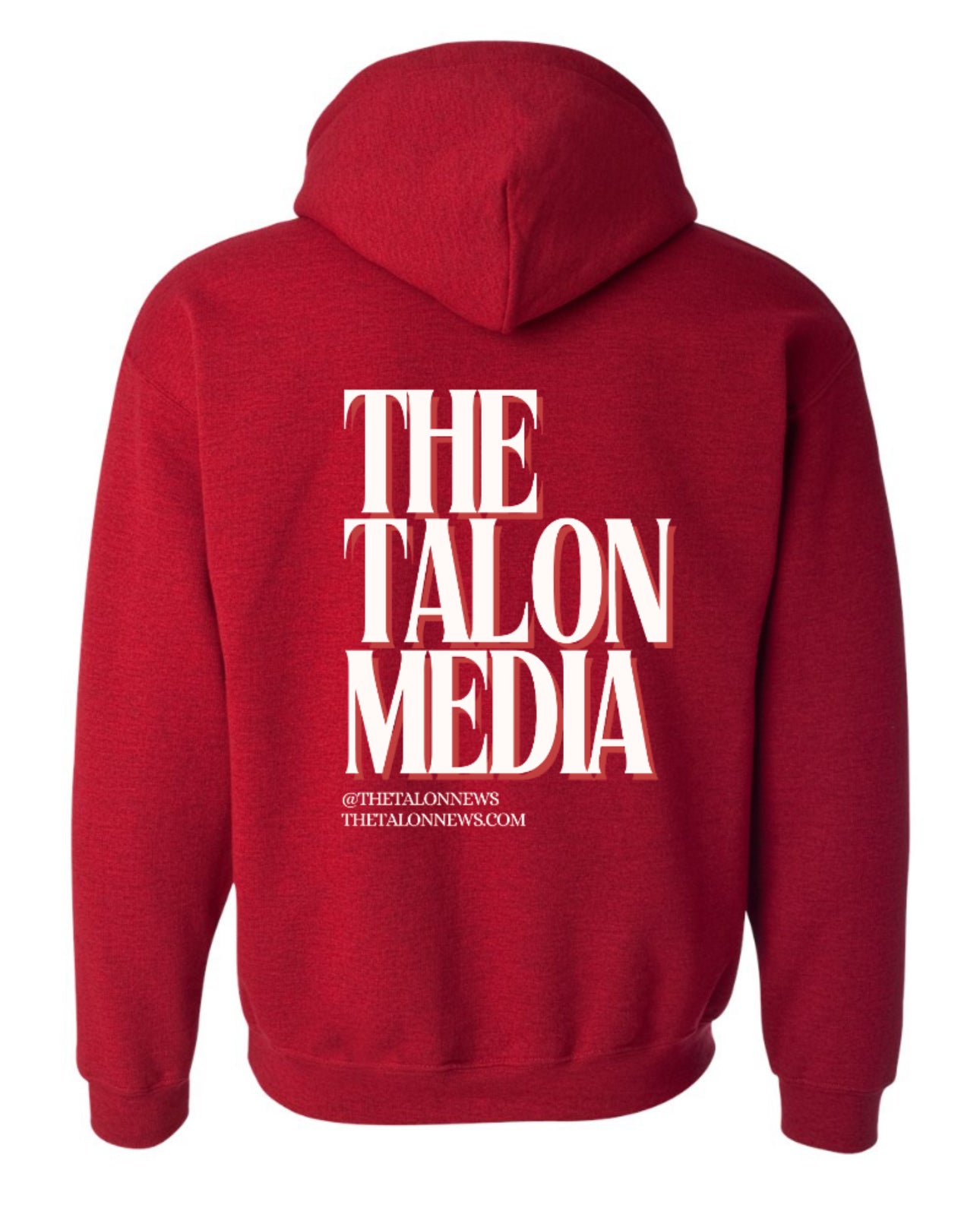 2025 TALONnews Hoodie Sweatshirt - Antique Cherry Red