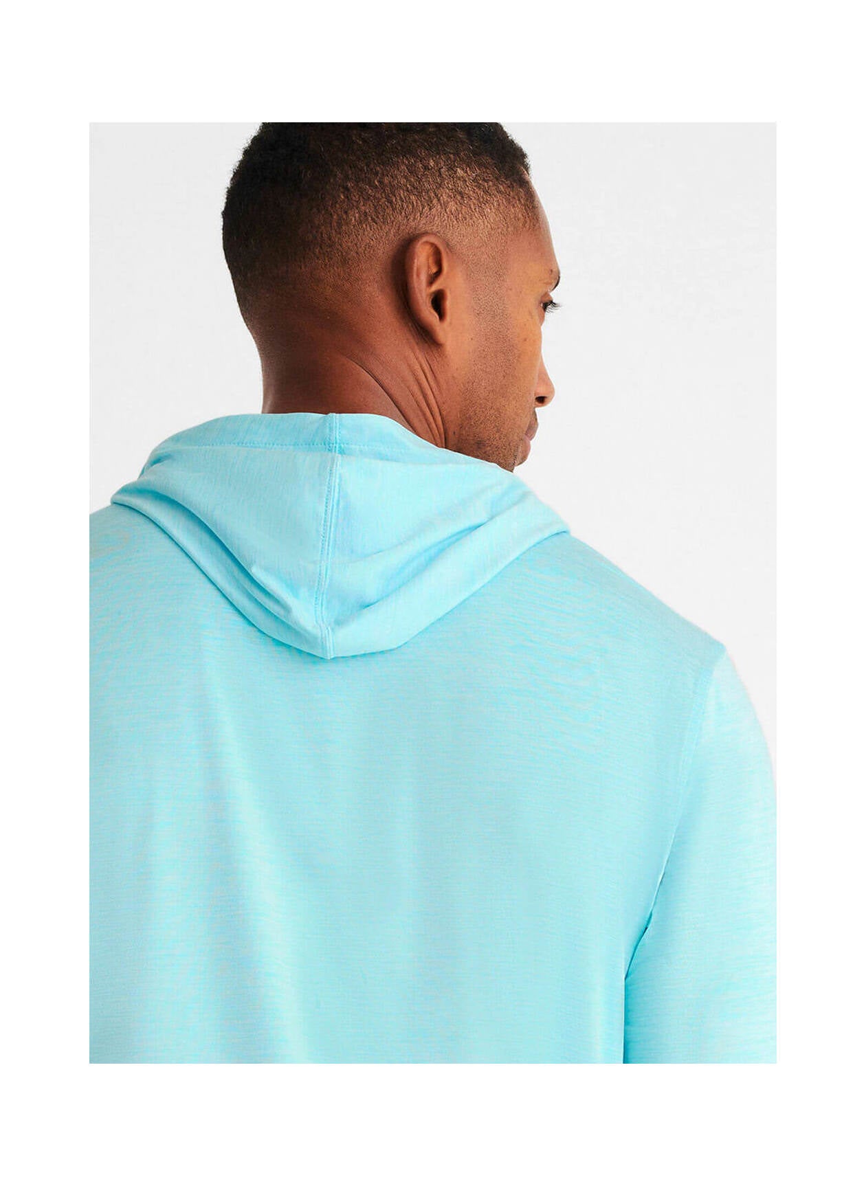 Johnnie-O Men's Talon PREP-FORMANCE T-Shirt Hoodie - Baja Teal