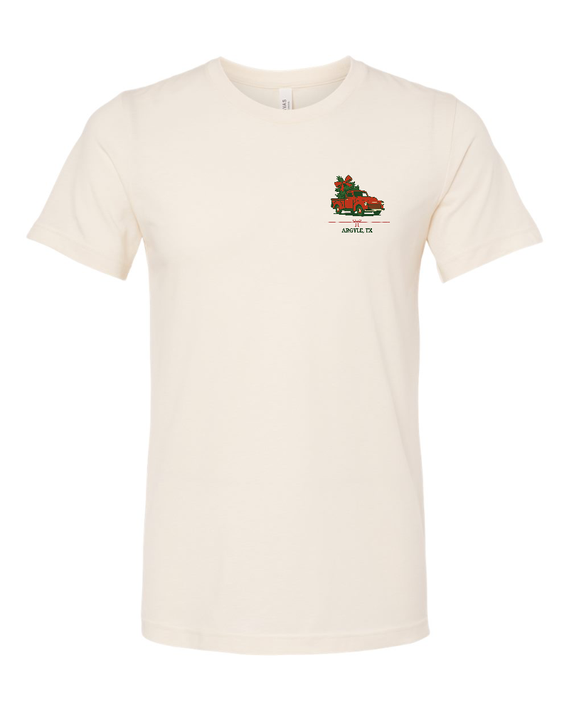 ARGYLEholidaymarket Bella+Canvas Short Sleeve Tee - Heather Natural