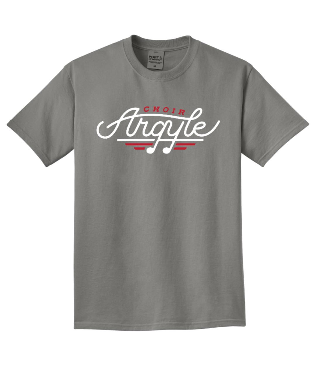 FINAL FEW SALE - AHS Choir 24 - Short Sleeve Tee - Beach Wash Pewter