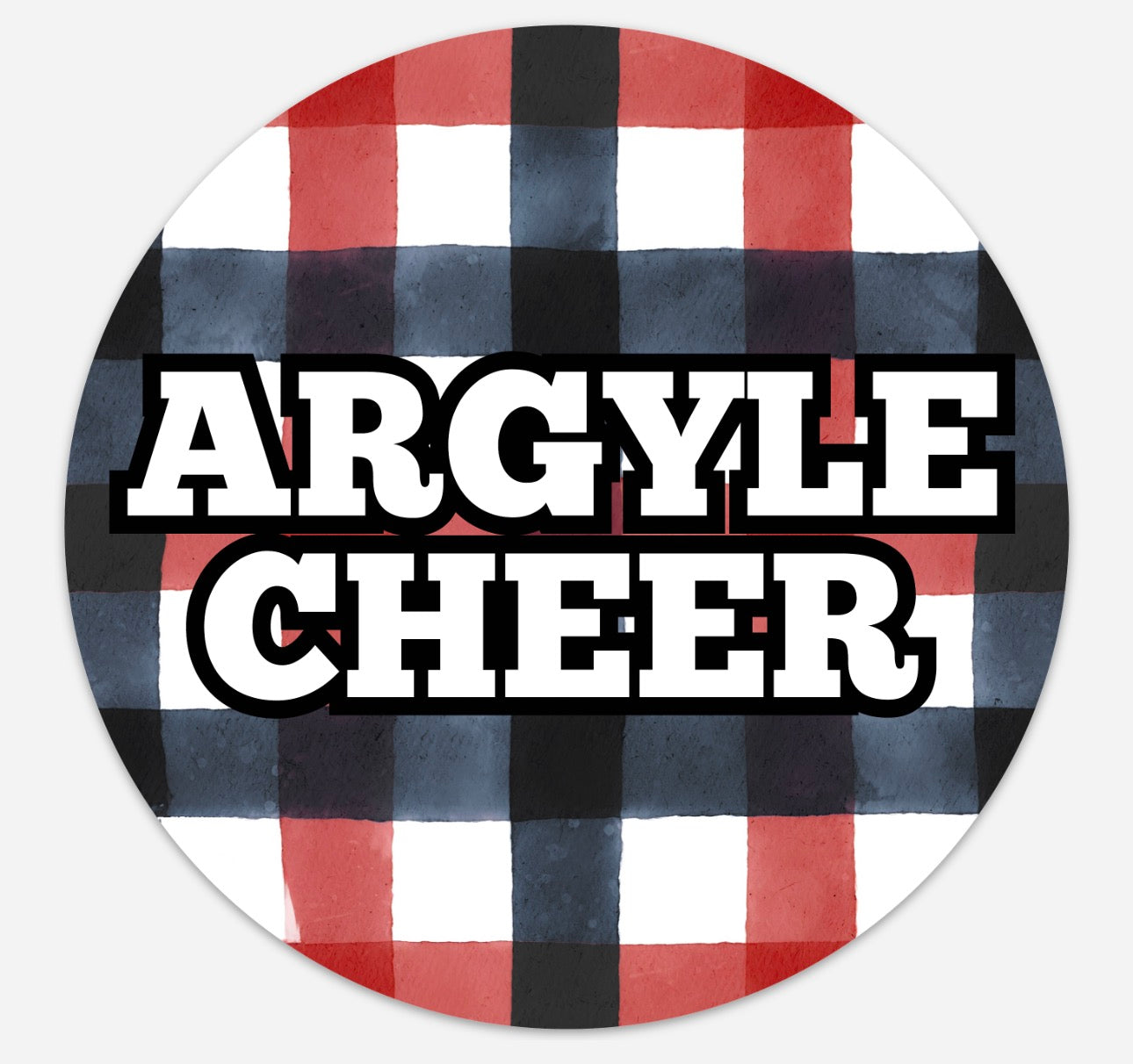 2026ARGYLECheer Vinyl Sticker - Argyle High School