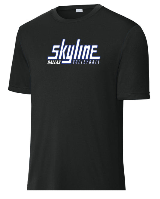 SKYLINE17royal Sport-Tek Performance Short Sleeve - Black