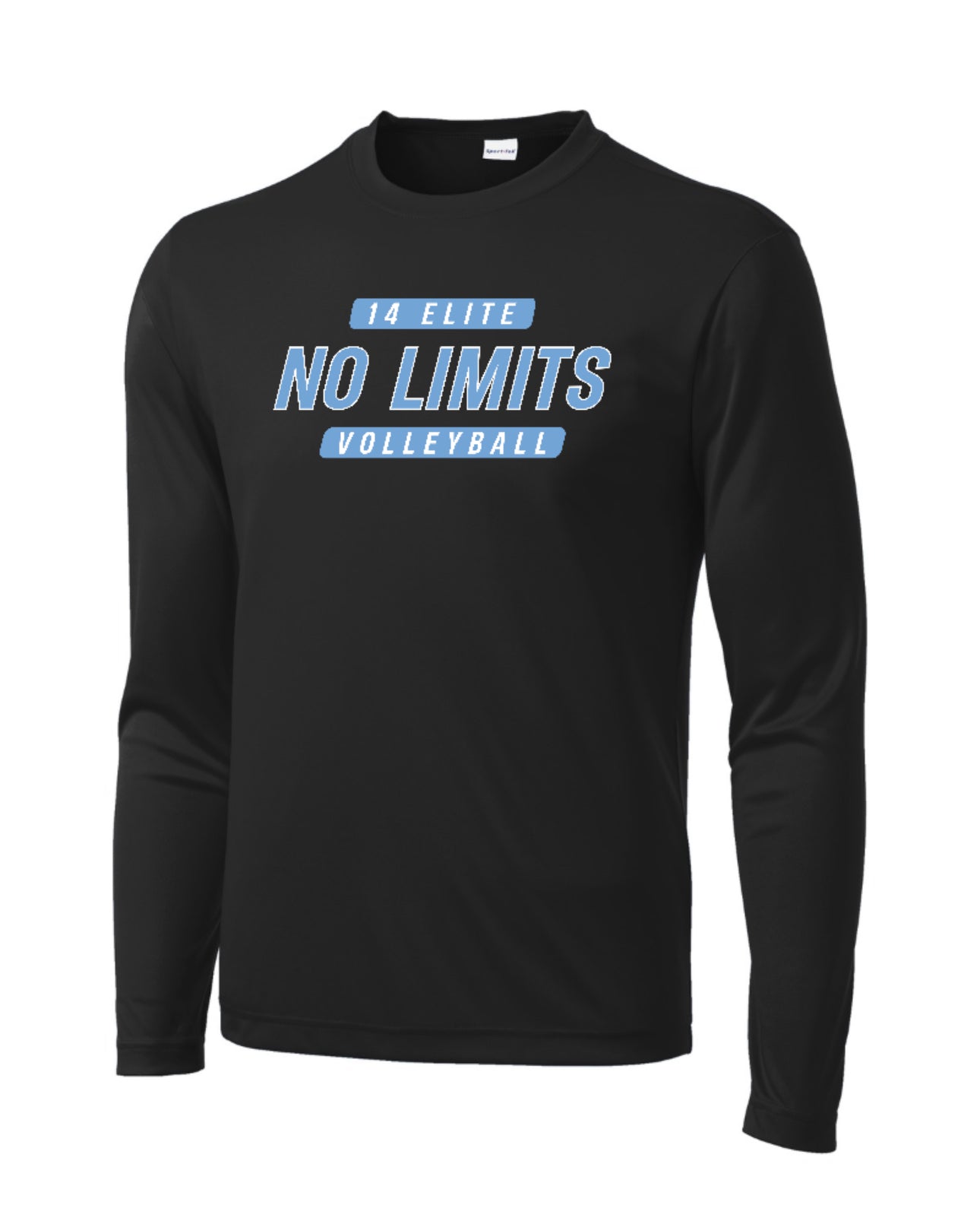 NOLIMITS14Elite Sport-Tek Performance Long Sleeve - Black