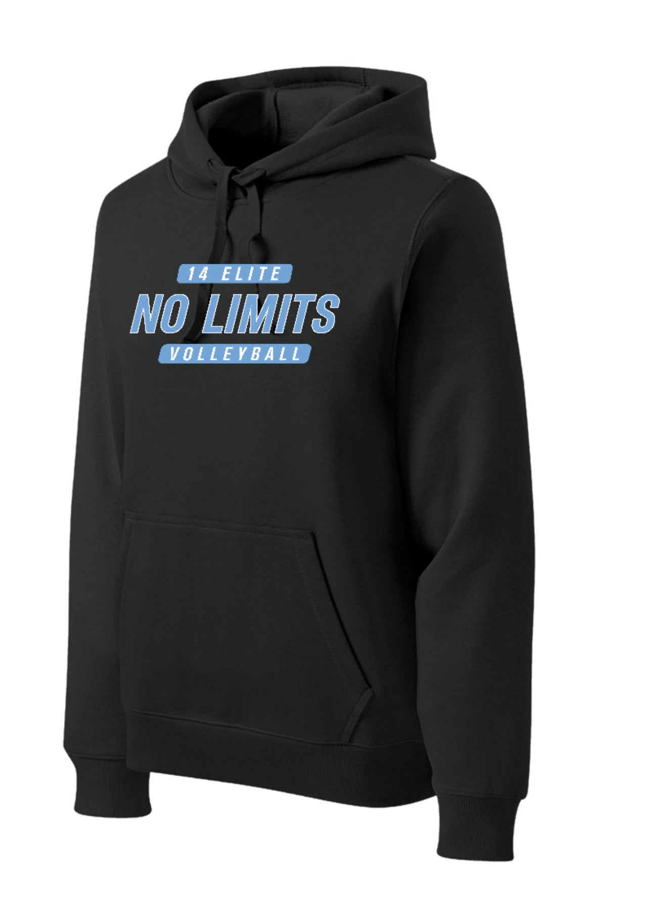 NOLIMITS14Elite Sport-Tek Performance Hoodie Sweatshirt - Black
