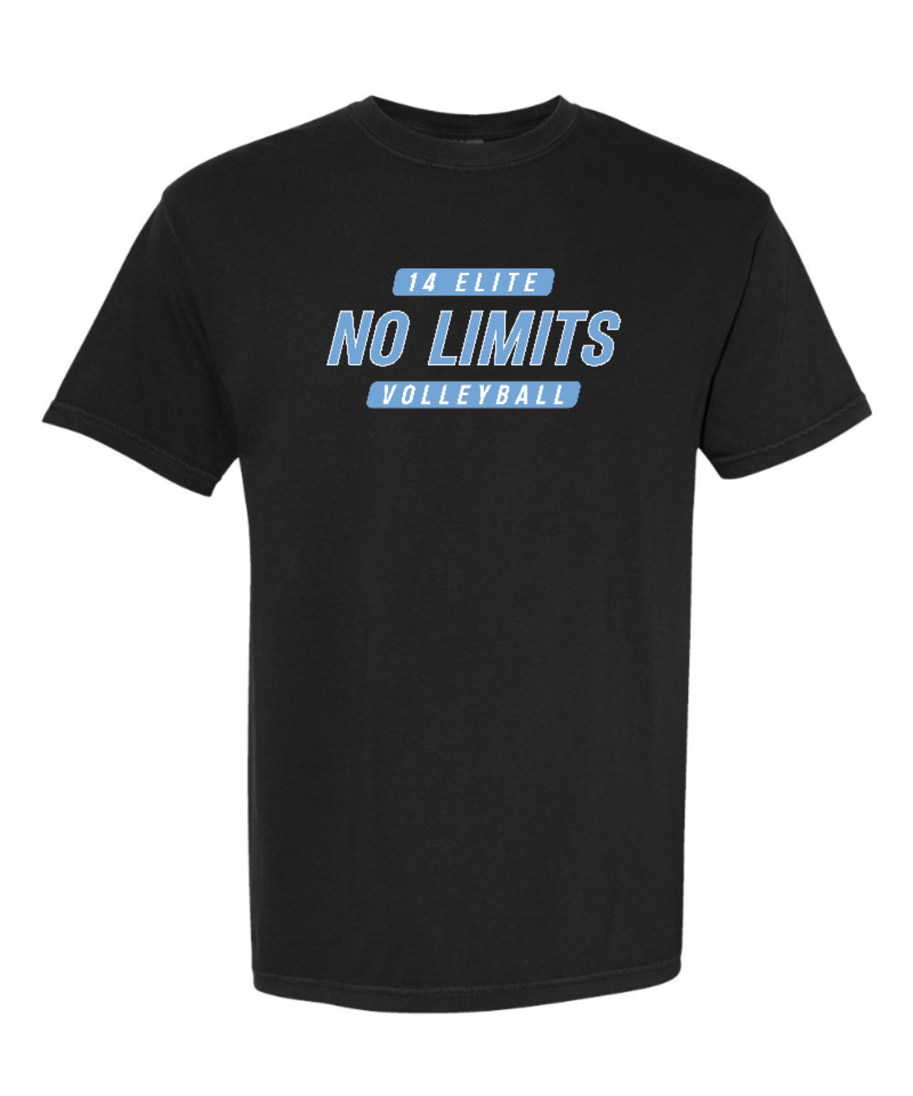 NOLIMITS14elite Comfort Colors Short Sleeve - Black