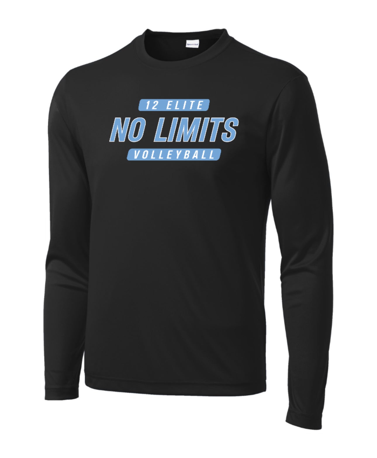 NOLIMITS12Elite Sport-Tek Performance Long Sleeve - Black