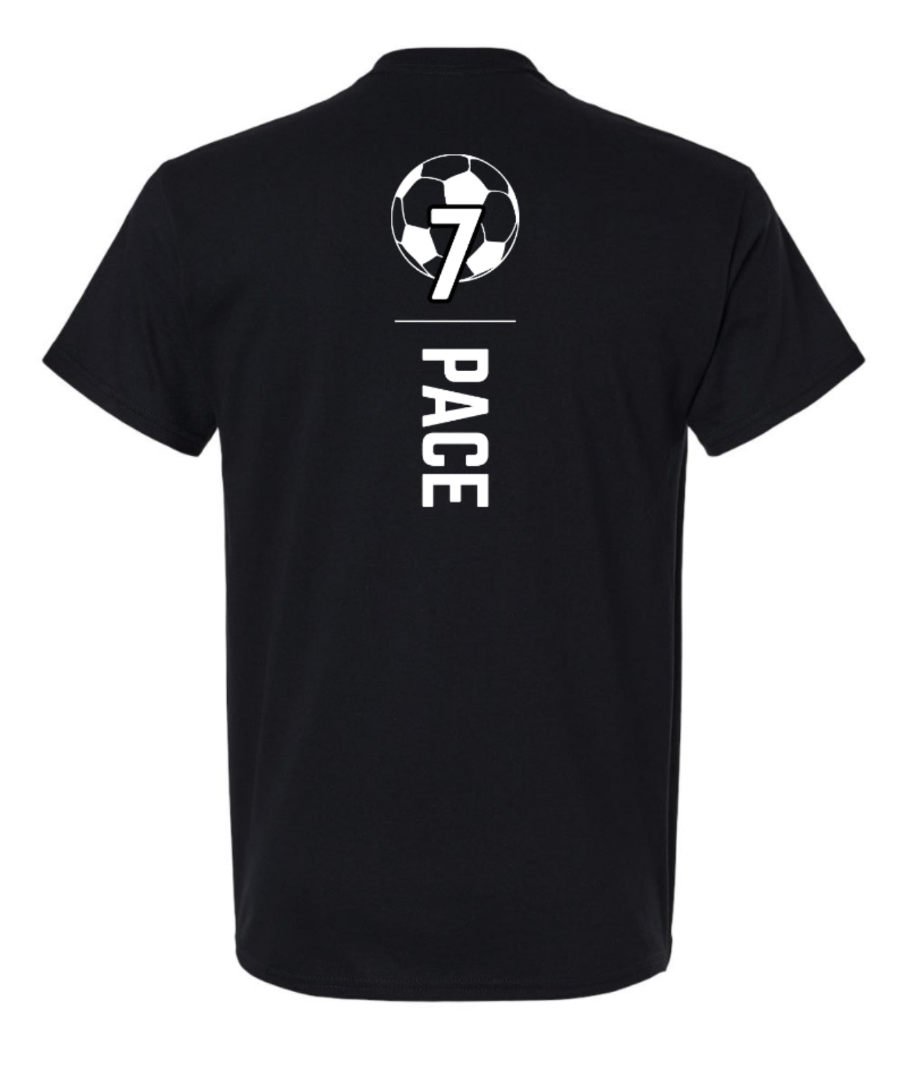 LADY EAGLES VARSITY Soccer Sweeties 100% Cotton Short Sleeve Tee - Black