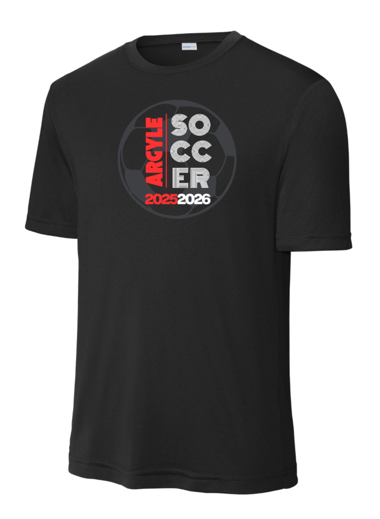 MENS 25-26 Program Sport-Tek Performance Short Sleeve - Black