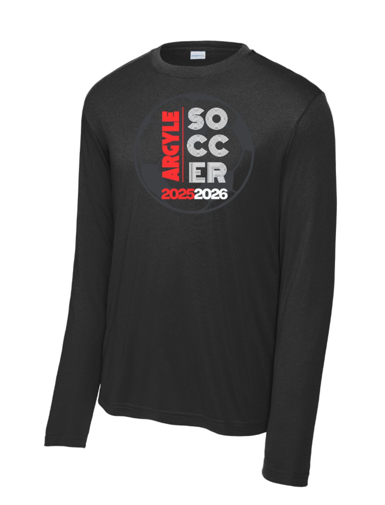 MENS 25-26 Program Sport-Tek Performance Long Sleeve - Black