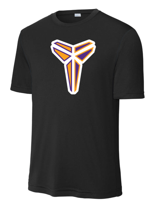 MAMBAmentality Symbol ADULT Sport-Tek Performance Short Sleeve - Black