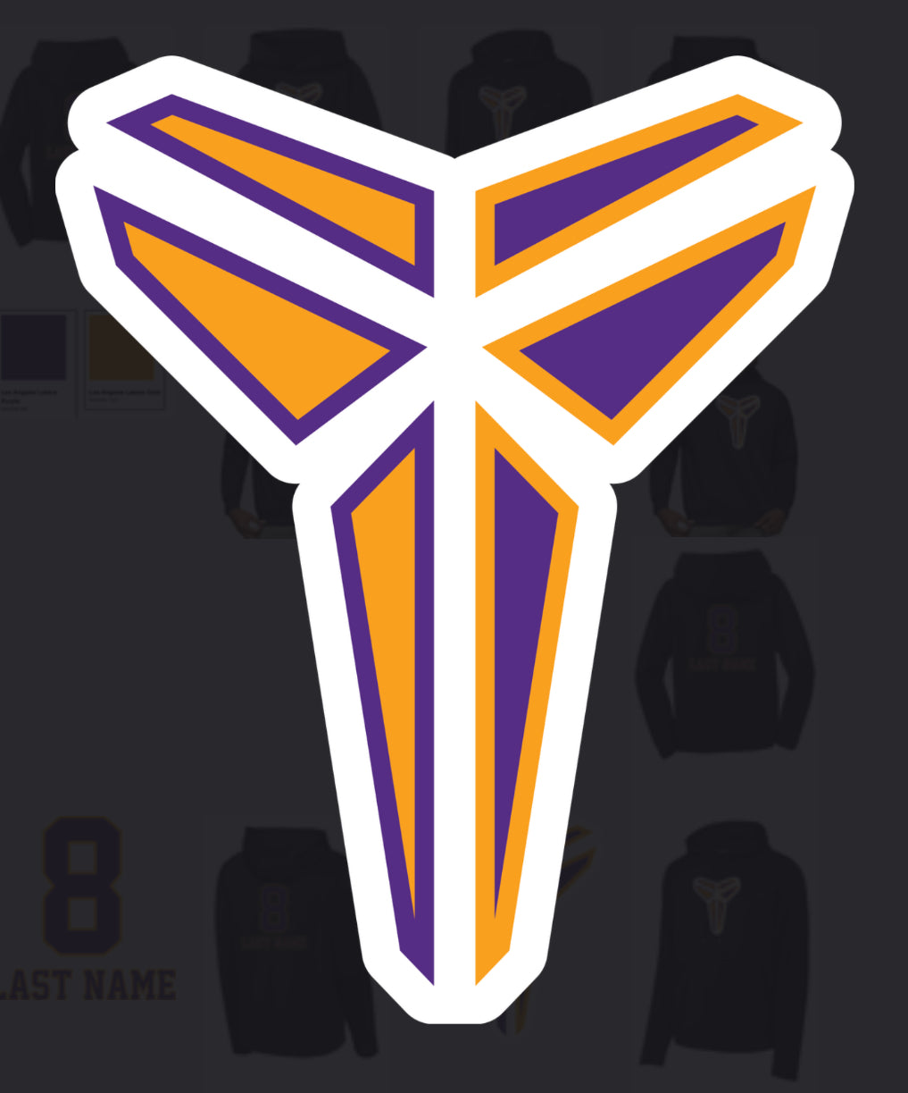 MAMBAmentality Symbol YOUTH Sport-Tek Performance Short Sleeve - Purple CamoHex