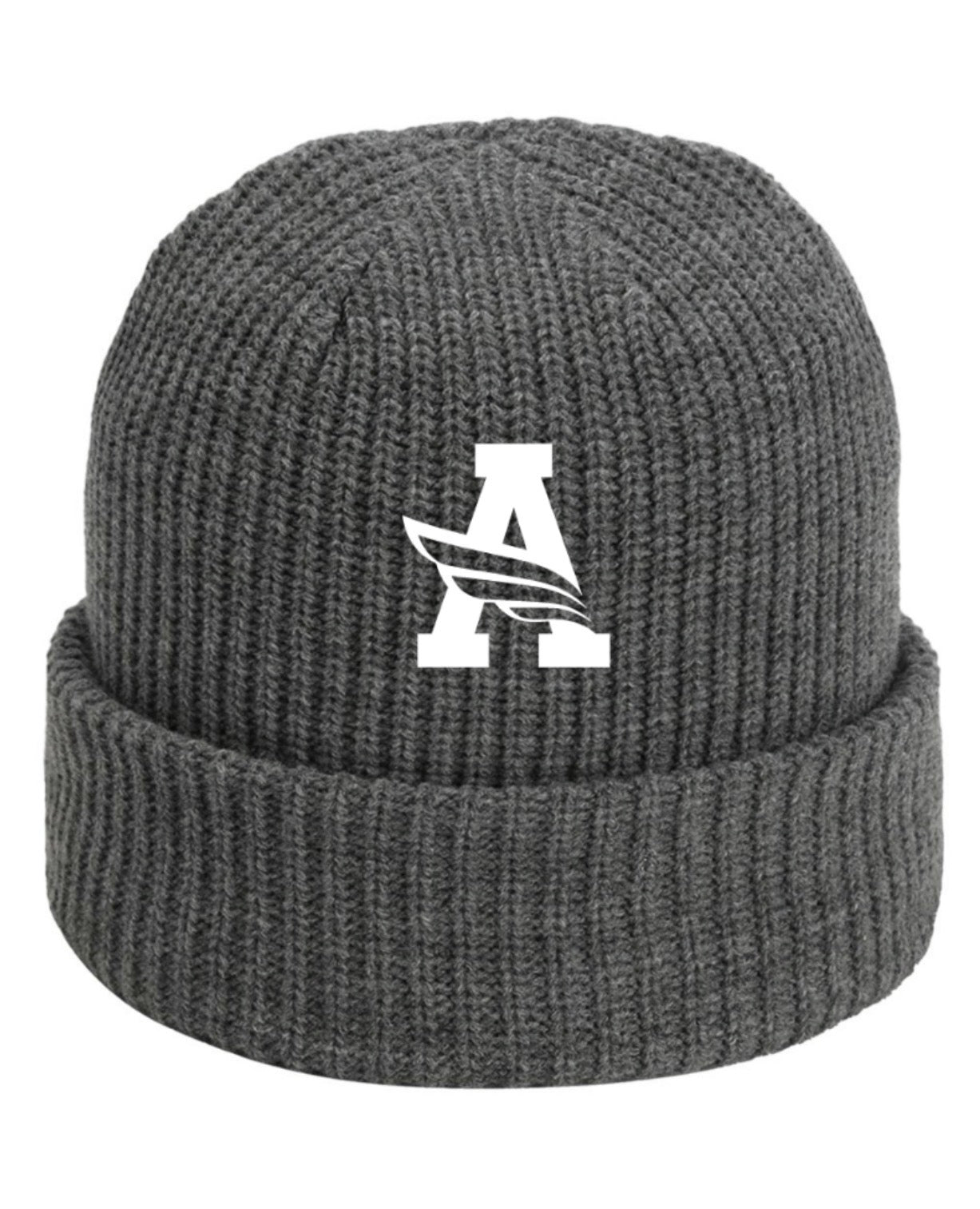 ARGYLEISDleadership Imperial Cuffed Beanie - Heather Grey