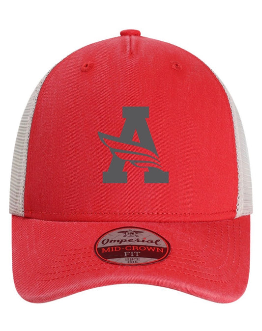 ARGYLEISDleadership Imperial Gambit Washed Hat - Nantucket Red/Stone