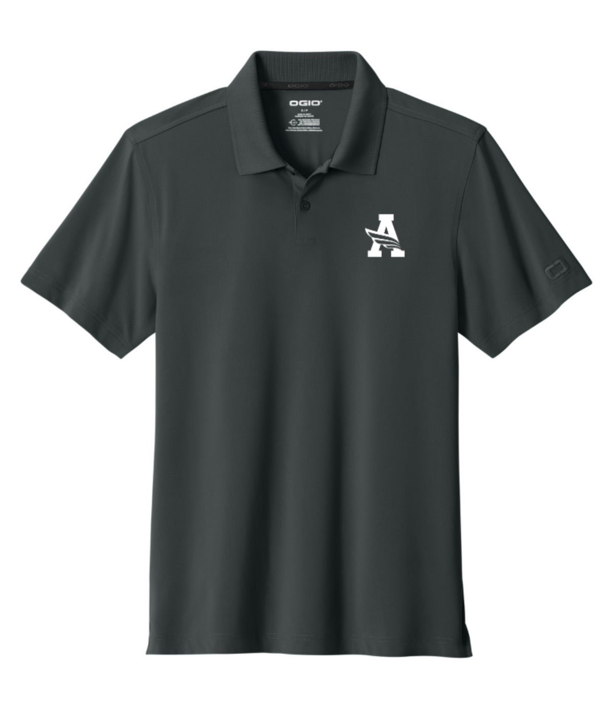 ARGYLEISDleadership Men's OGIO Ragain Short Sleeve Polo - Blacktop