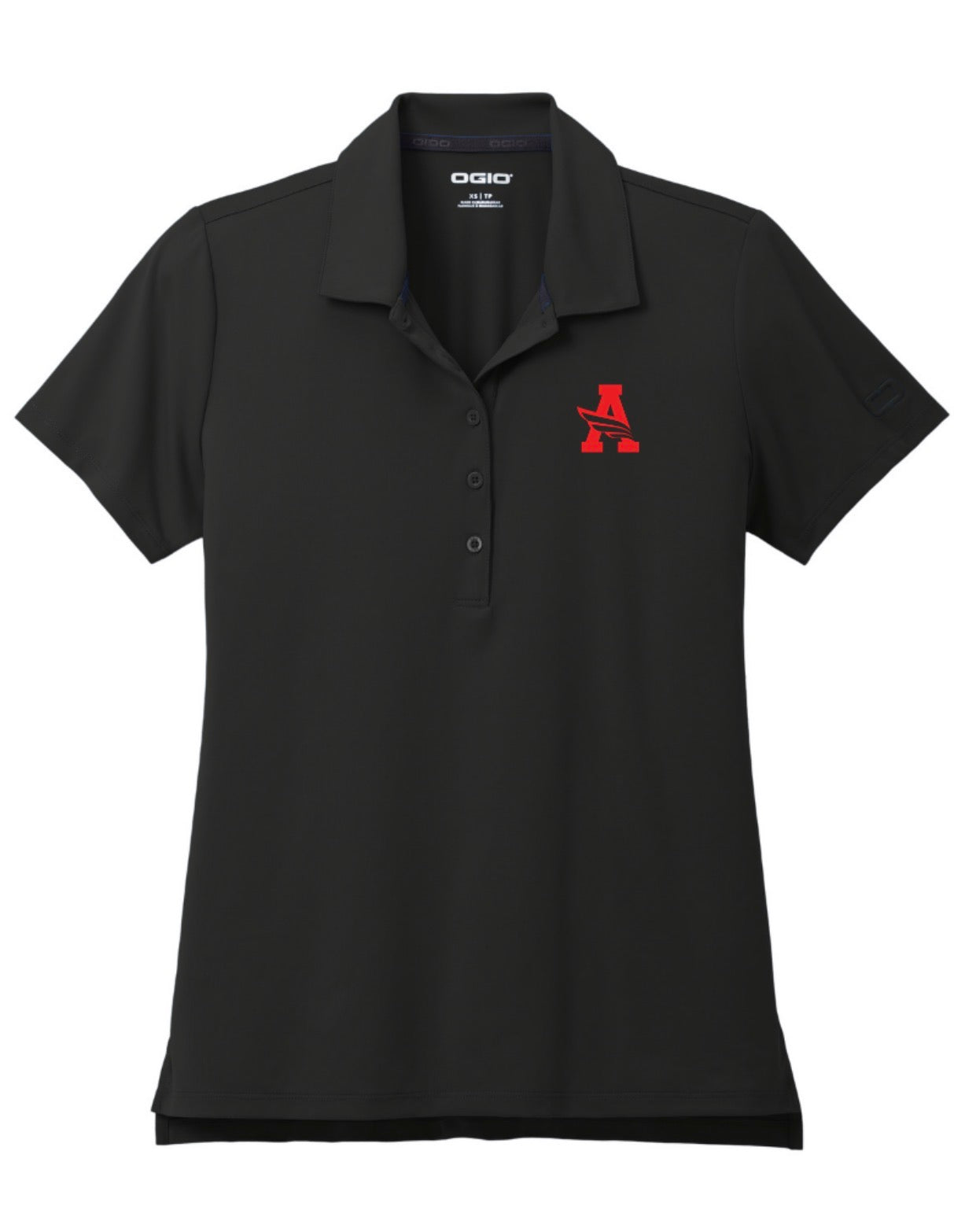 ARGYLEISDleadership Women's OGIO Ragain Short Sleeve Polo - Blacktop