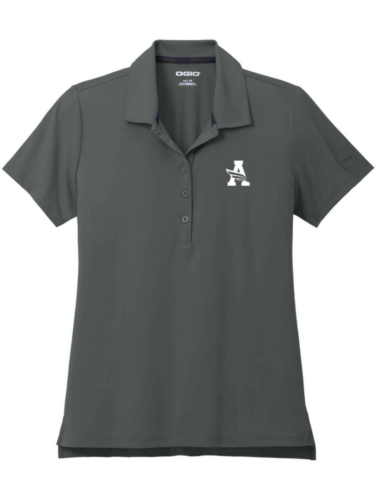 ARGYLEISDleadership Women's OGIO Ragain Short Sleeve Polo - Blacktop
