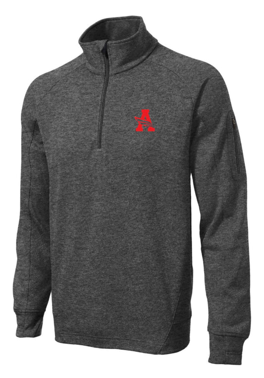 ARGYLEISDleadership Men's Sport-Tek Tech Fleece Quarter-Zip Pullover - Graphite Heather