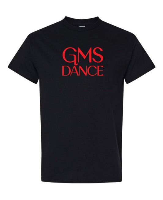 GMS Dance Short Sleeve Tee - Youth + Adult - Black