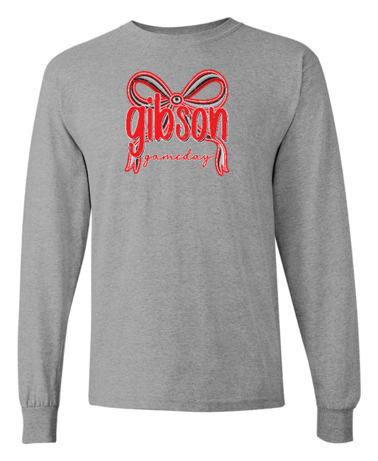 GMS Dance GAMEDAY Long Sleeve Tee - Youth + Adult - Athletic Grey