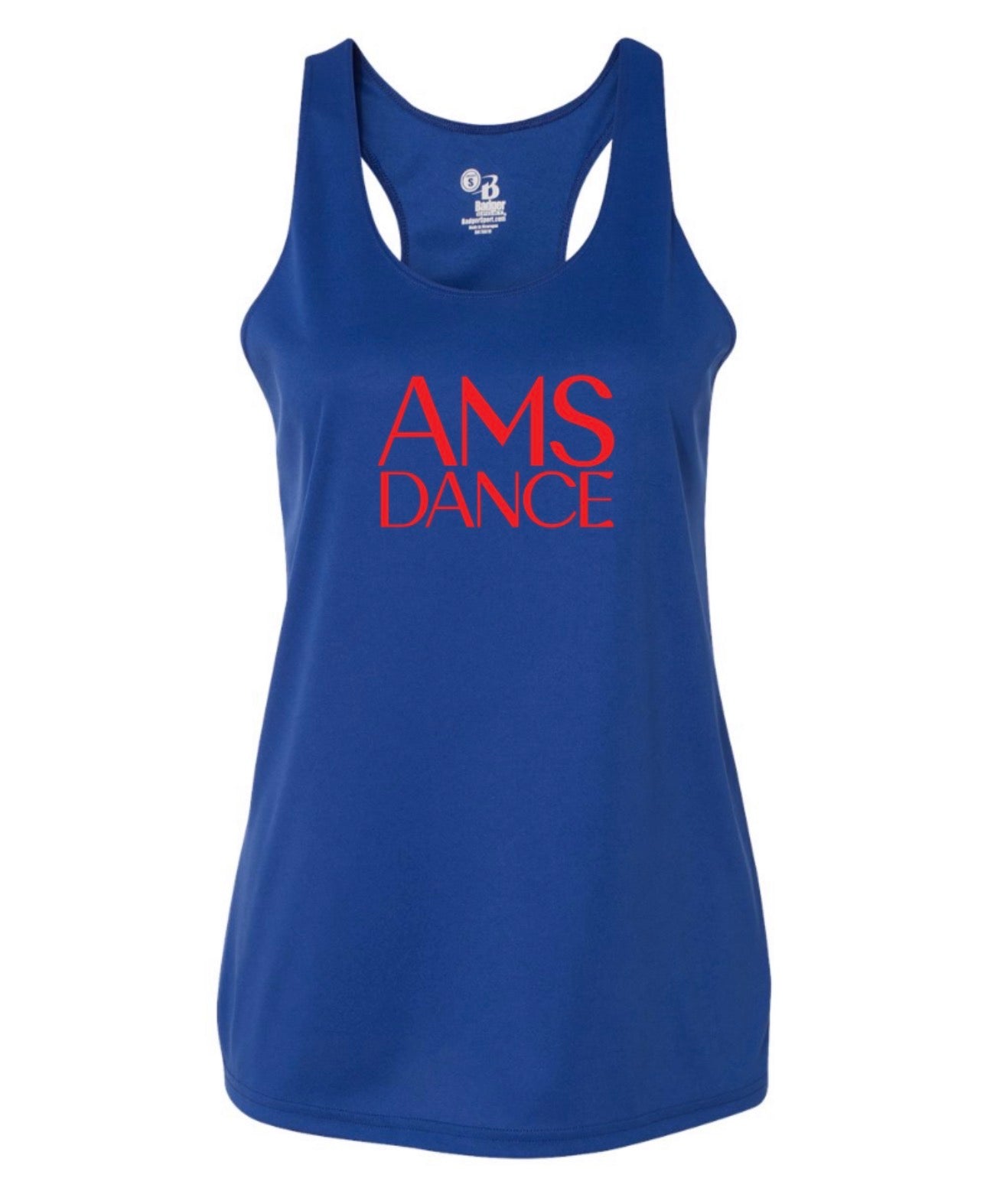 FINAL FEW - AMS Dance Practice Tank - Adult - Red