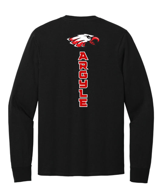 2026 Argyle Cross Country - Long Sleeve Tee - Adult - Black