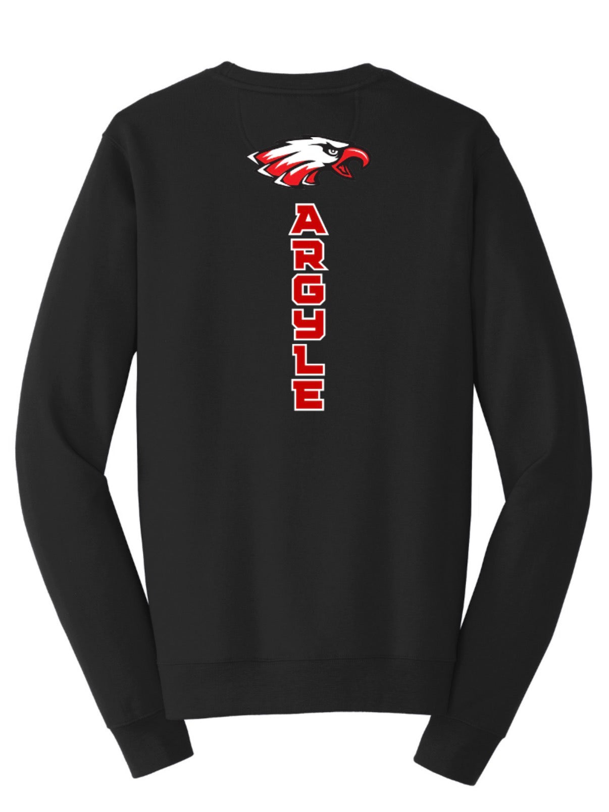 2026 Argyle Cross Country - Crewneck Sweatshirt - Adult - Black