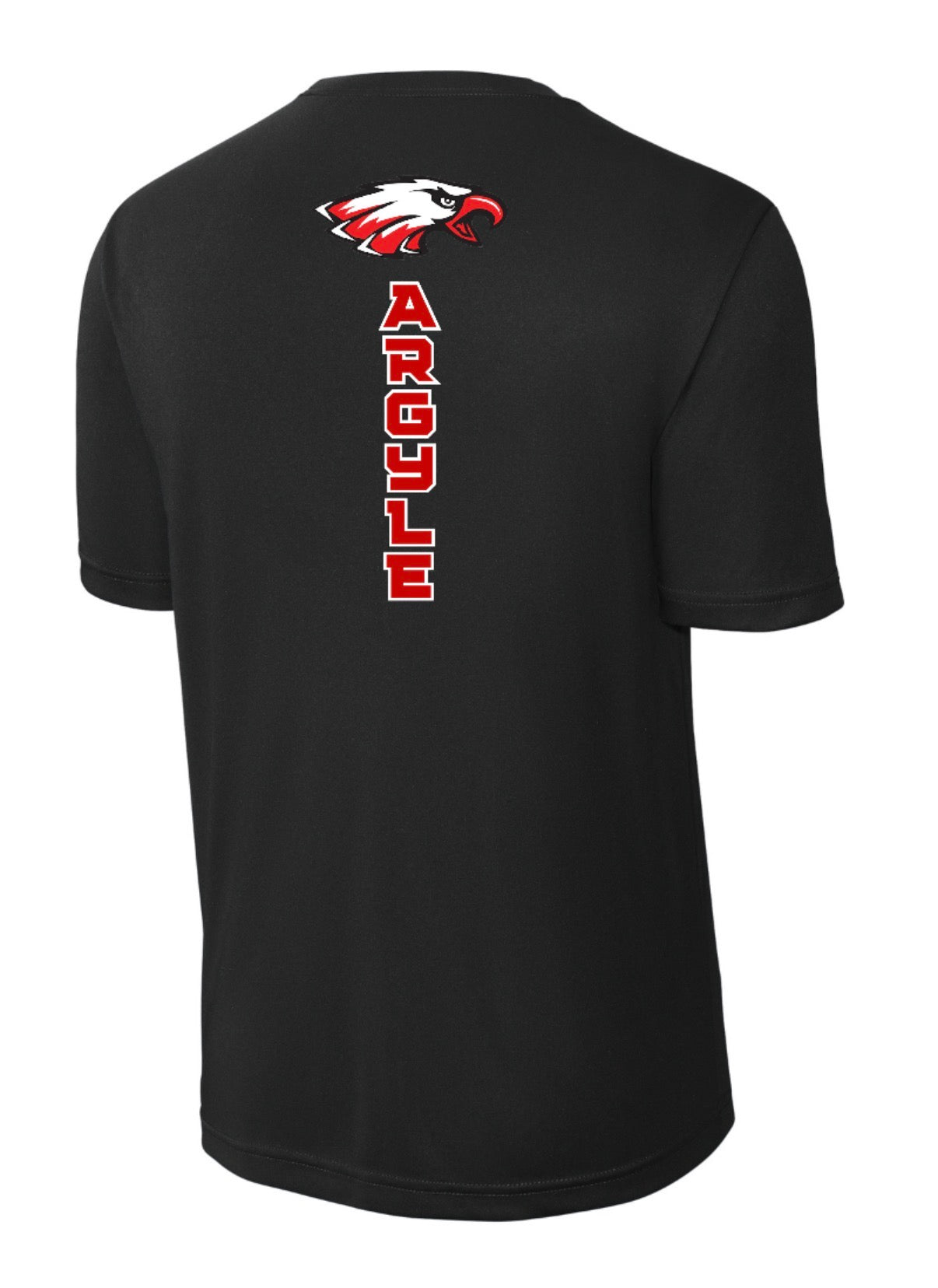2026 Argyle Cross Country - DRI-FIT Short Sleeve Tee - Adult - Black