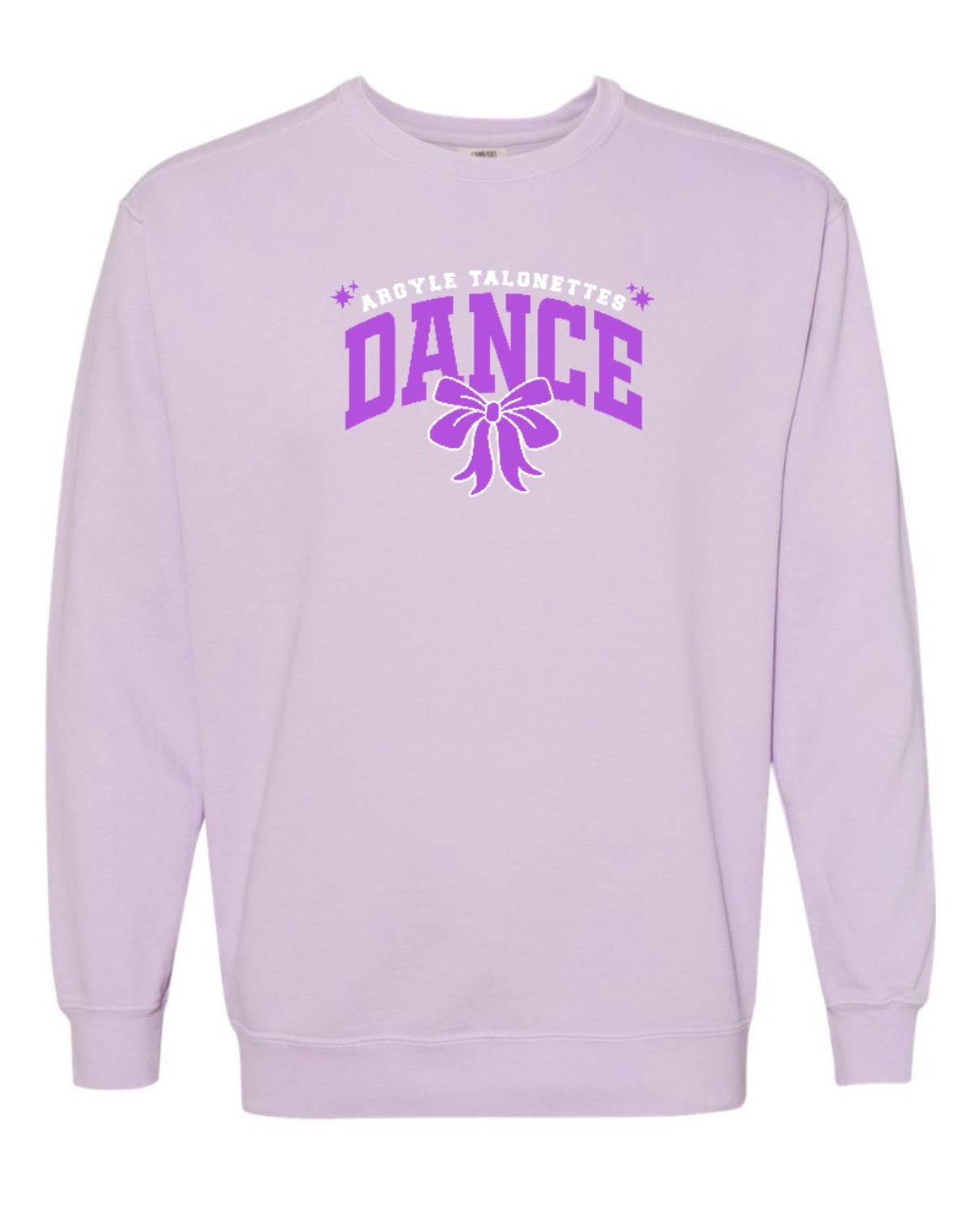 Talonettes DANCE - Comfort Colors Heavyweight Crewneck Sweatshirt - ADULT - Orchid