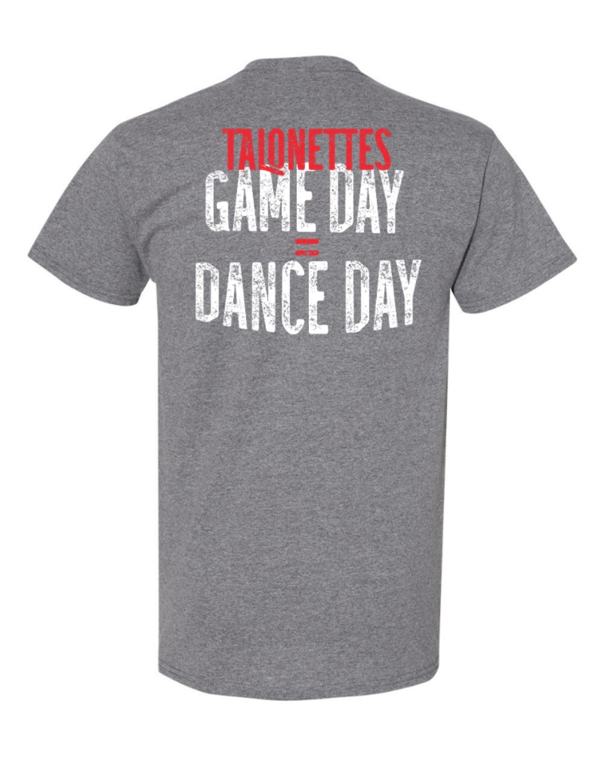 Talonettes FOOTBALL - Gildan 100% Cotton Short Sleeve Tee - ADULT - Graphite Heather