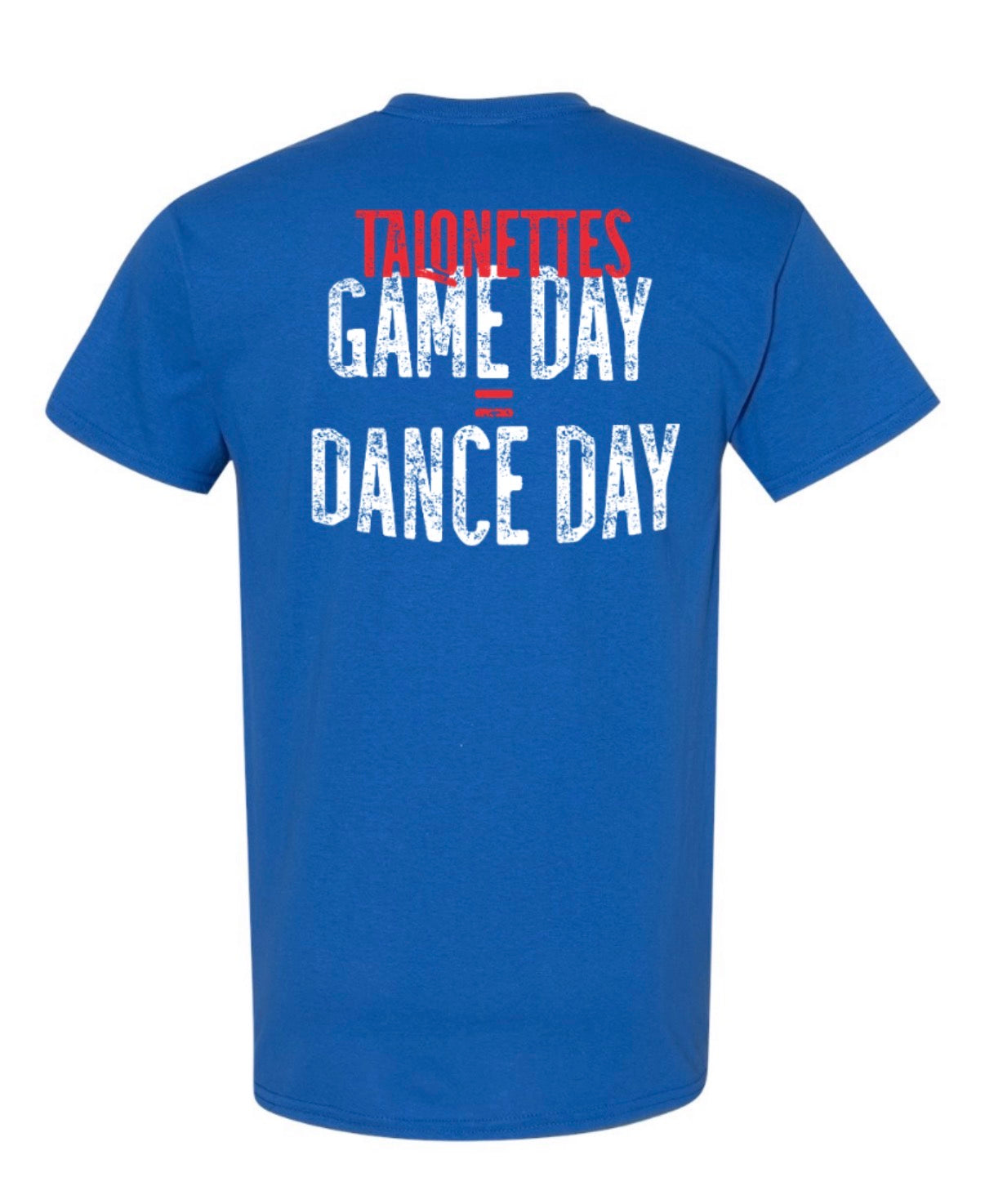 Talonettes FOOTBALL - Gildan 100% Cotton Short Sleeve Tee - ADULT - Royal