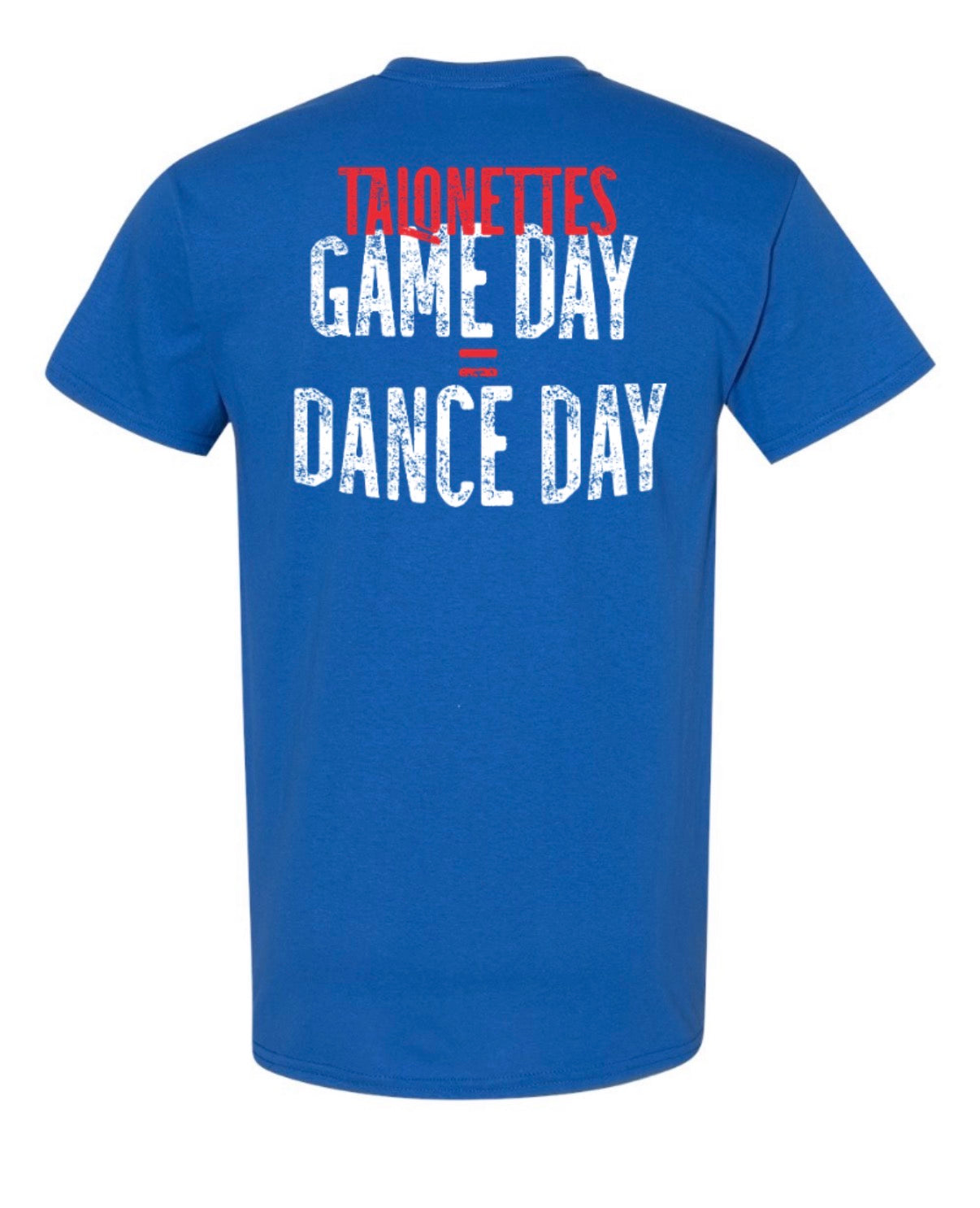 Talonettes FOOTBALL - Gildan 100% Cotton Short Sleeve Tee - YOUTH - Royal