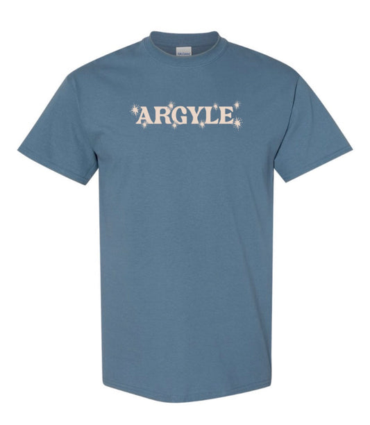 Argyle COUNTRY HeavyCotton Short Sleeve Tee - Youth + Adult - Indigo Blue