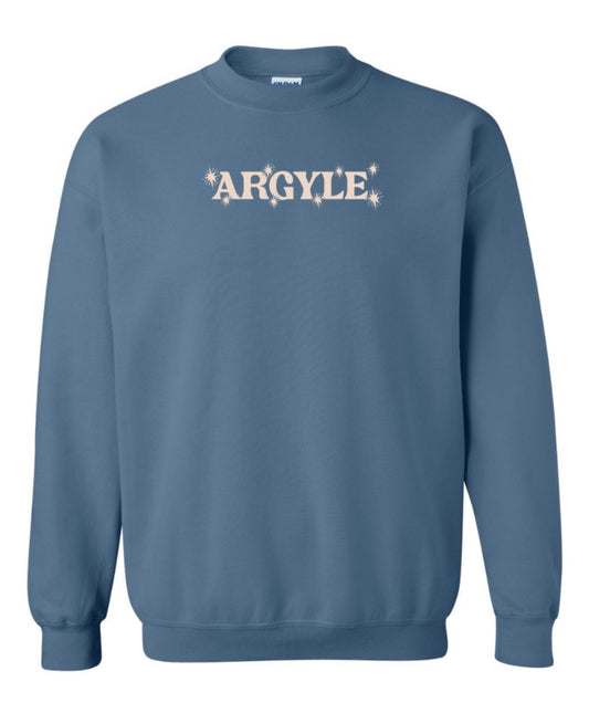 Argyle COUNTRY HeavyBlend Crewneck Sweatshirt - Adult - Indigo Blue