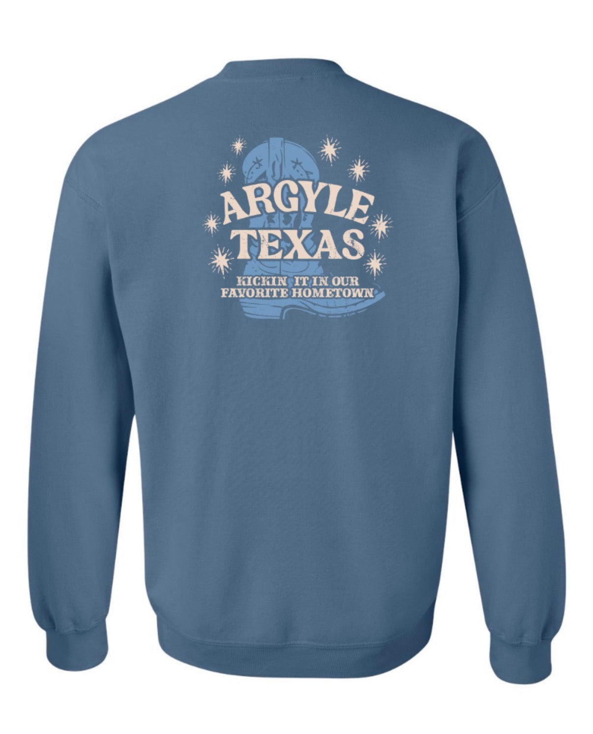 Argyle COUNTRY HeavyBlend Crewneck Sweatshirt - Adult - Indigo Blue