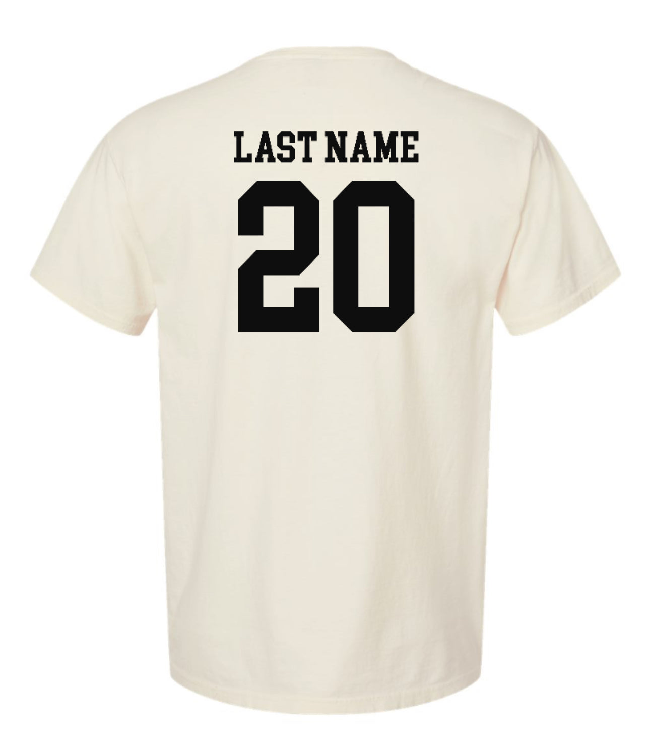 Varsity Gameday Girl '25 - ComfortWash Short Sleeve - Adult - Parchment