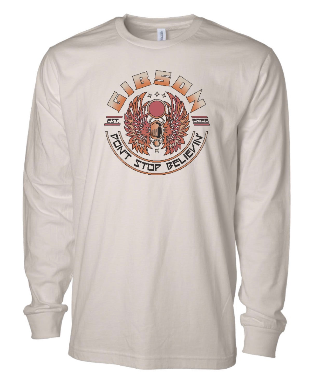 2026 Gibson Journey Circle - Independent Trading Premium Long Sleeve Tee - ADULT - Pigment Ivory