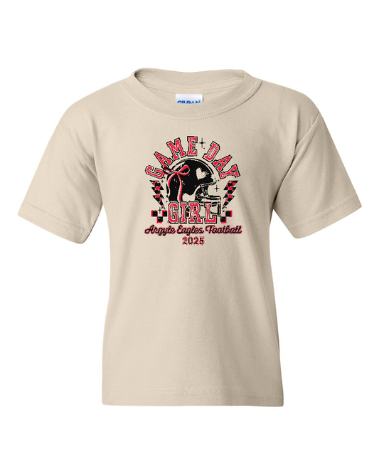Varsity Gameday Girl '25 - Gildan Short Sleeve - Youth - Natural