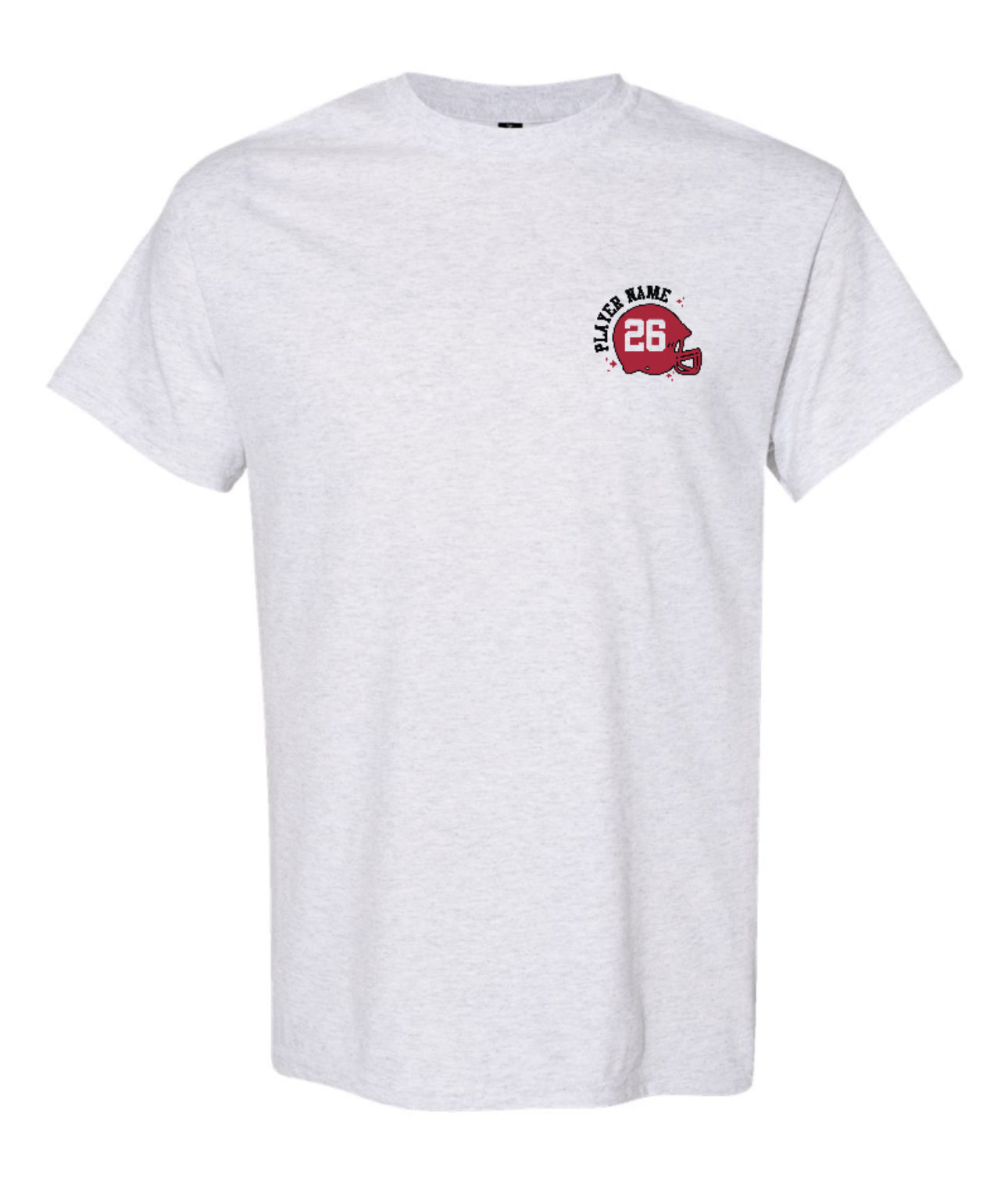 Senior Football '25 - Gildan Classic Short Sleeve - Adult - Ash