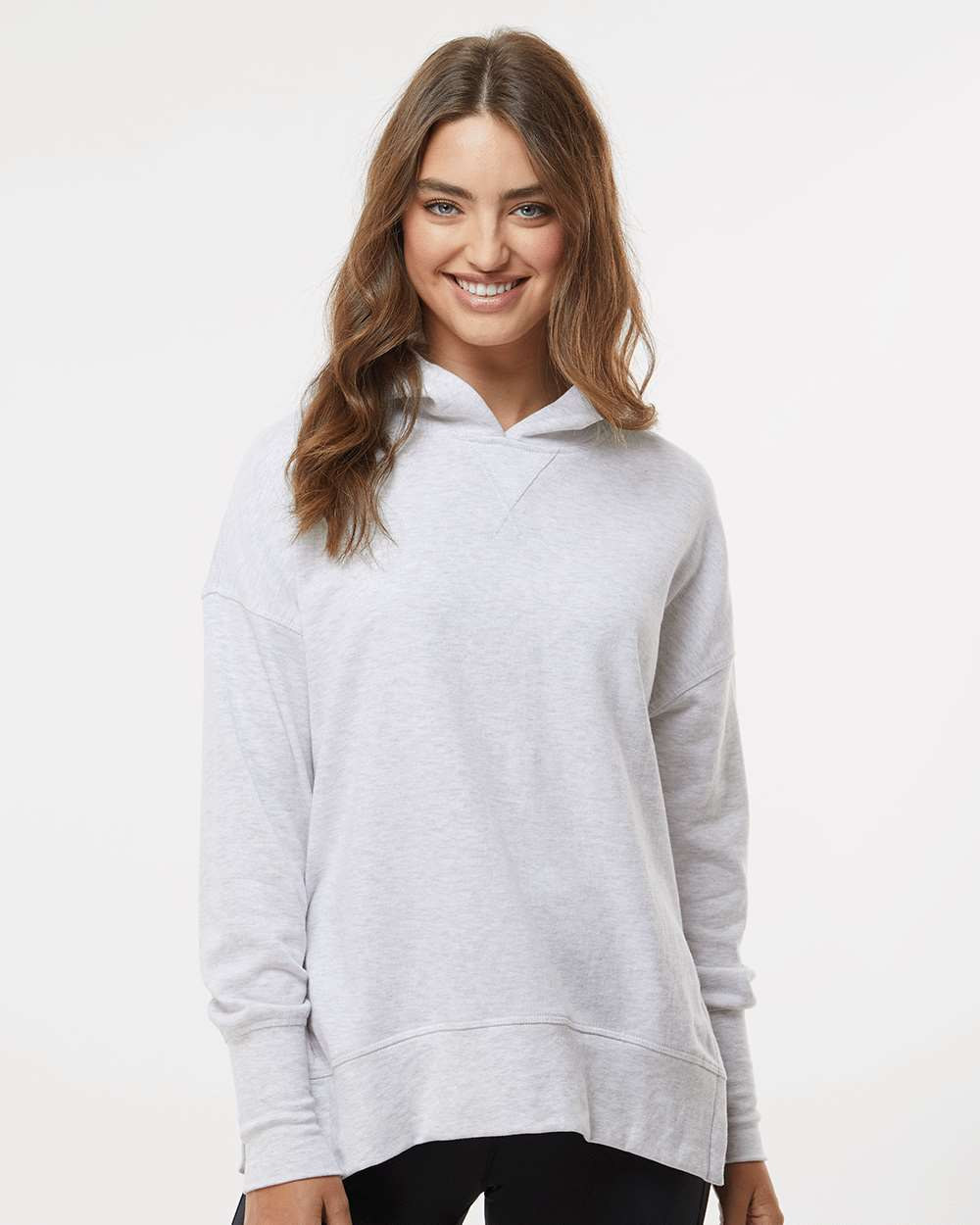 Senior Football '25 - MV Sport Women's French Terry Hoodie Sweatshirt - Adult - Ash